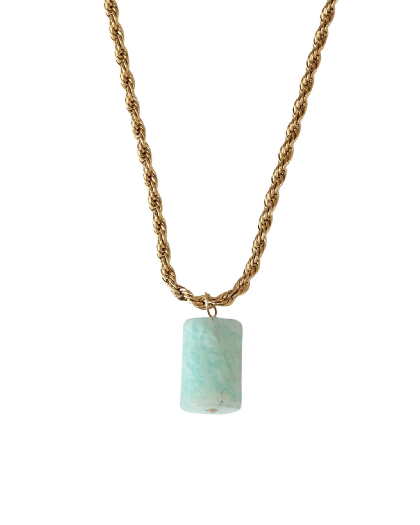 AMAZONITE NECKLACE - DE.FINE Collection Jewelry